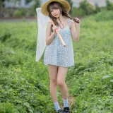 花铃《田野》主题写真：39张全套美图