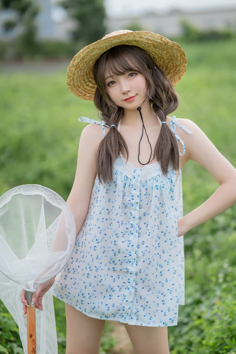 花铃《田野》主题写真：39张全套美图