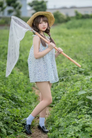 花铃《田野》主题写真：39张全套美图