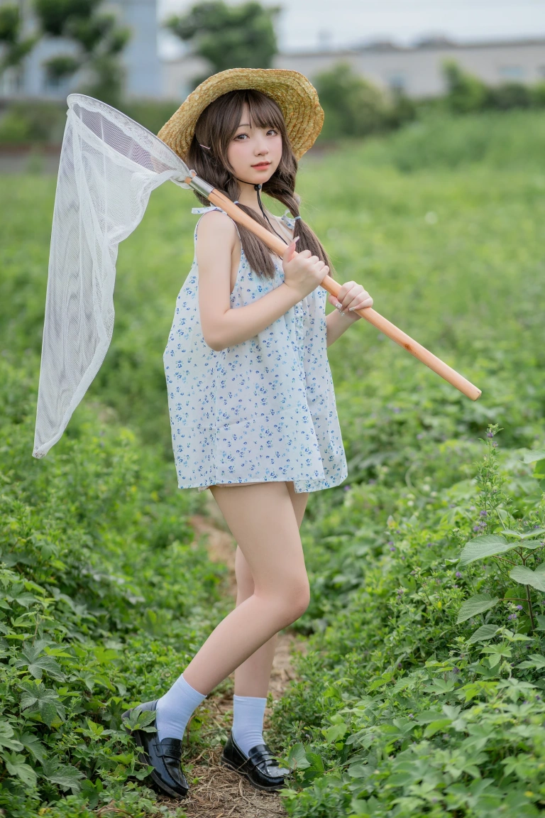 花铃《田野》主题写真：39张全套美图