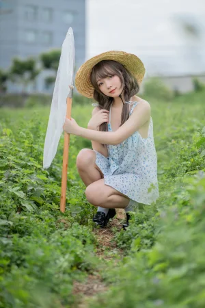 花铃《田野》主题写真：39张全套美图