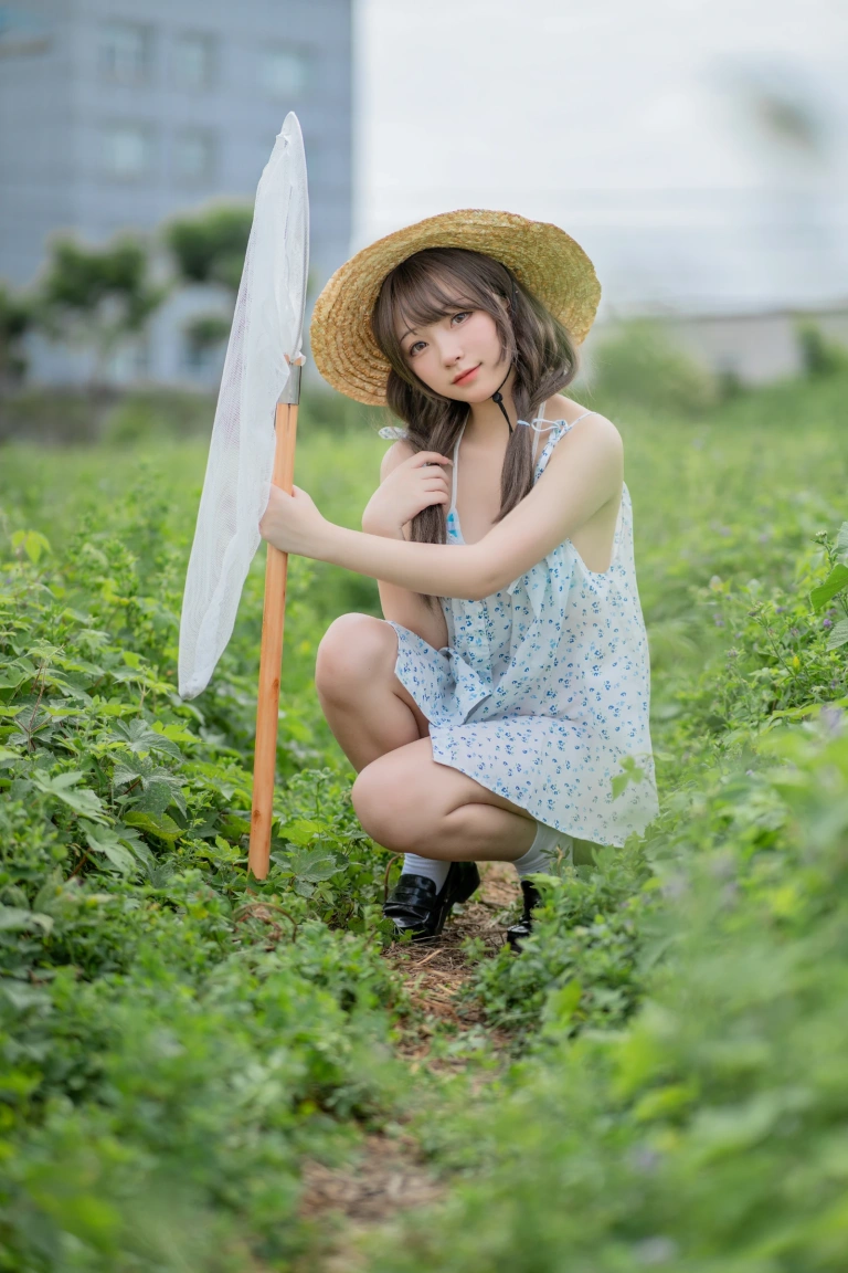 花铃《田野》主题写真：39张全套美图