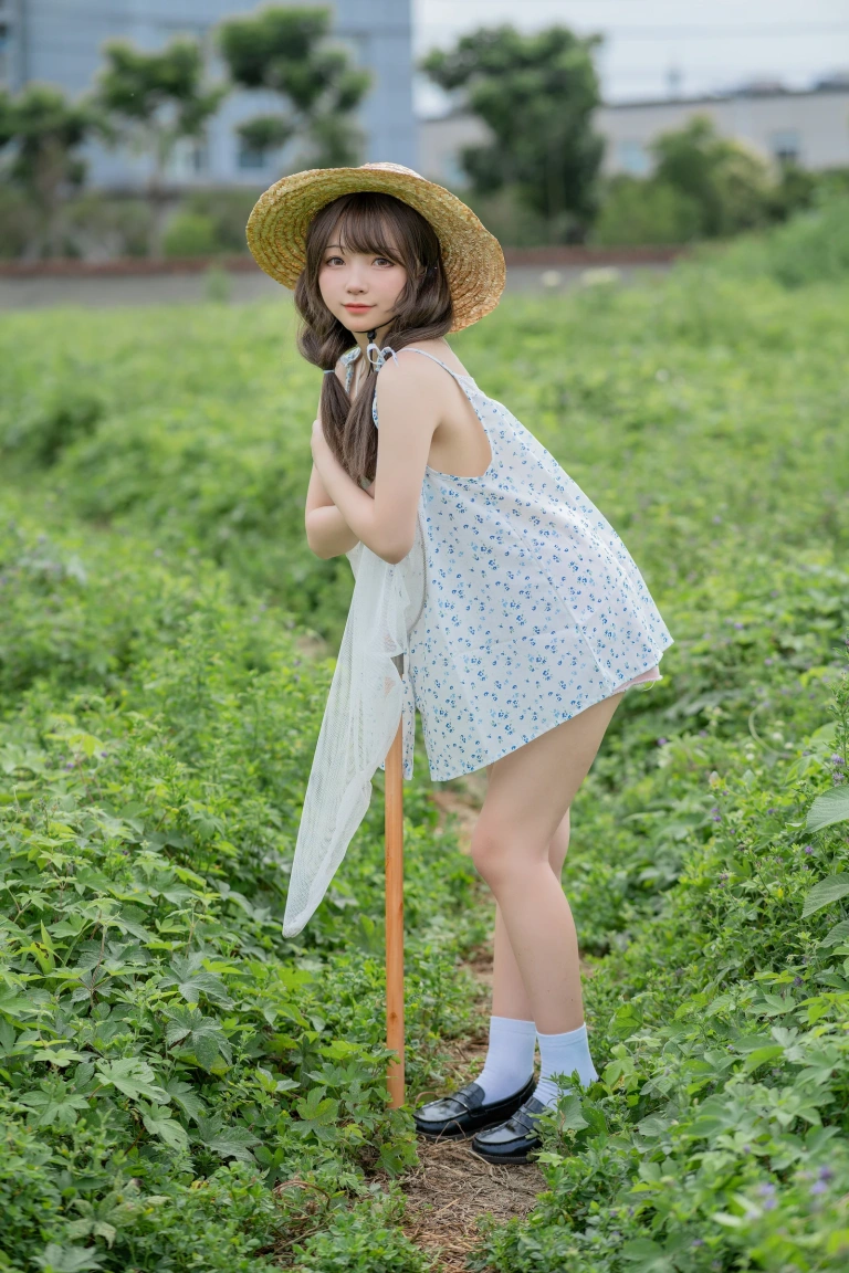 花铃《田野》主题写真：39张全套美图