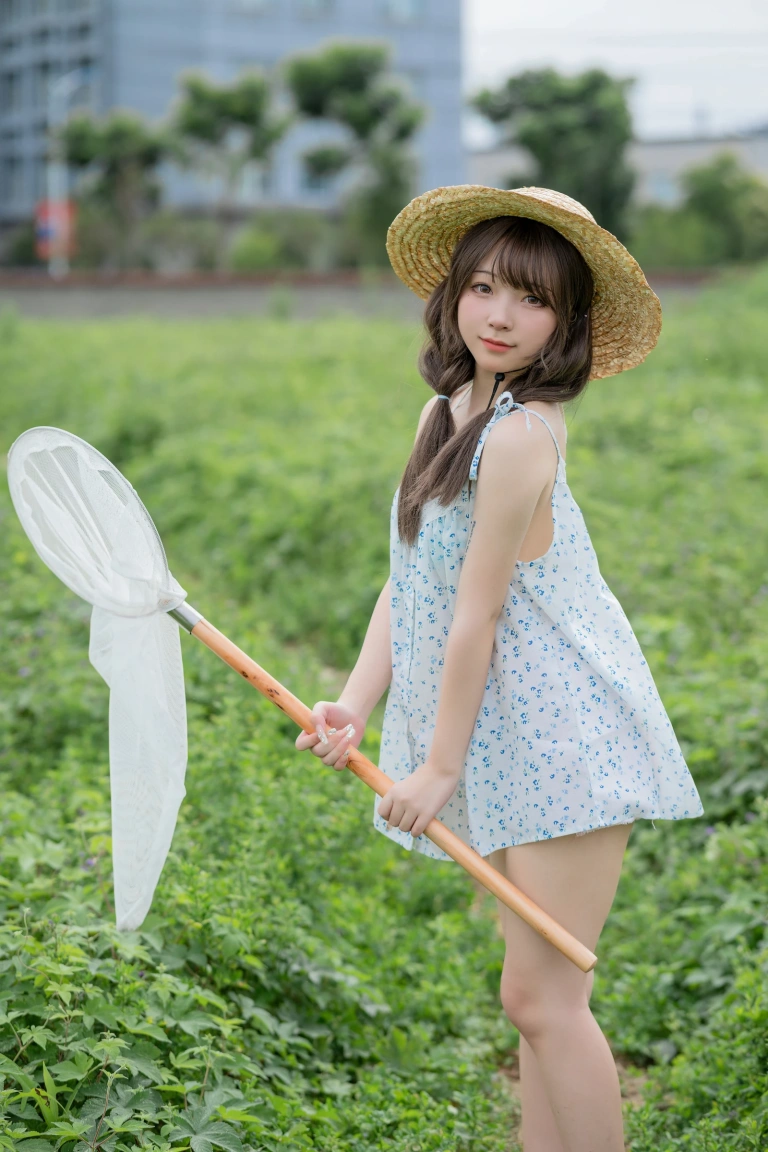 花铃《田野》主题写真：39张全套美图