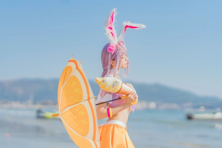 桜桃喵《公孙离》主题写真：40张全套美图