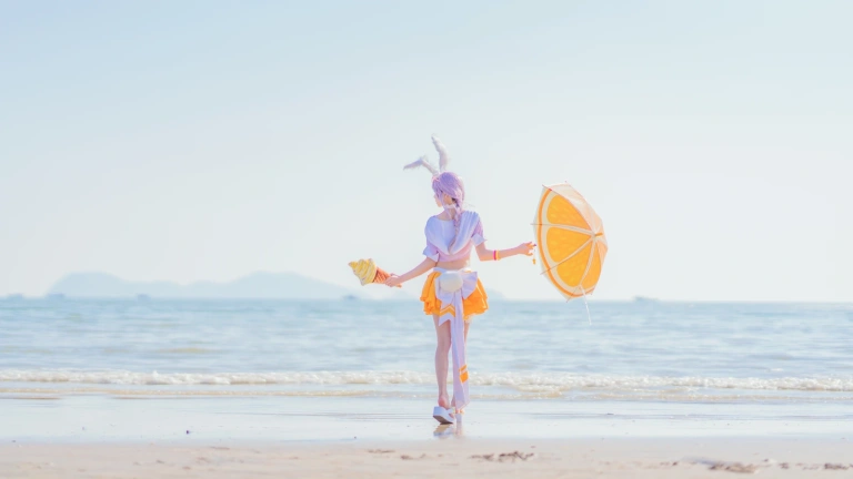 桜桃喵《公孙离》主题写真：40张全套美图