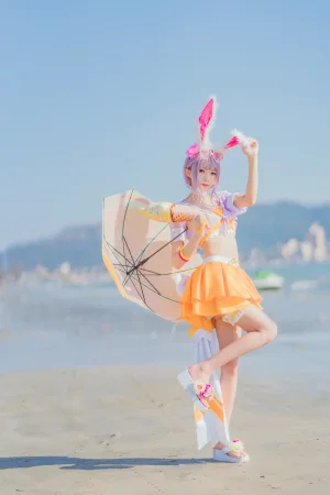 桜桃喵《公孙离》主题写真：40张全套美图