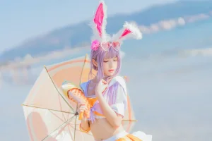 桜桃喵《公孙离》主题写真：40张全套美图