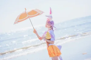 桜桃喵《公孙离》主题写真：40张全套美图