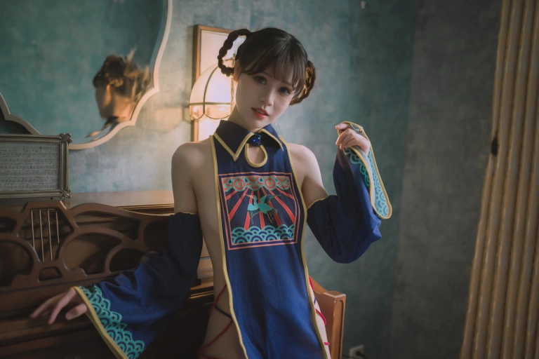 星黛鹿鹿《小僵尸》主题写真：53张全套美图