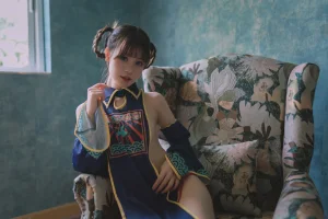 星黛鹿鹿《小僵尸》主题写真：53张全套美图