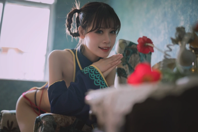 星黛鹿鹿《小僵尸》主题写真：53张全套美图