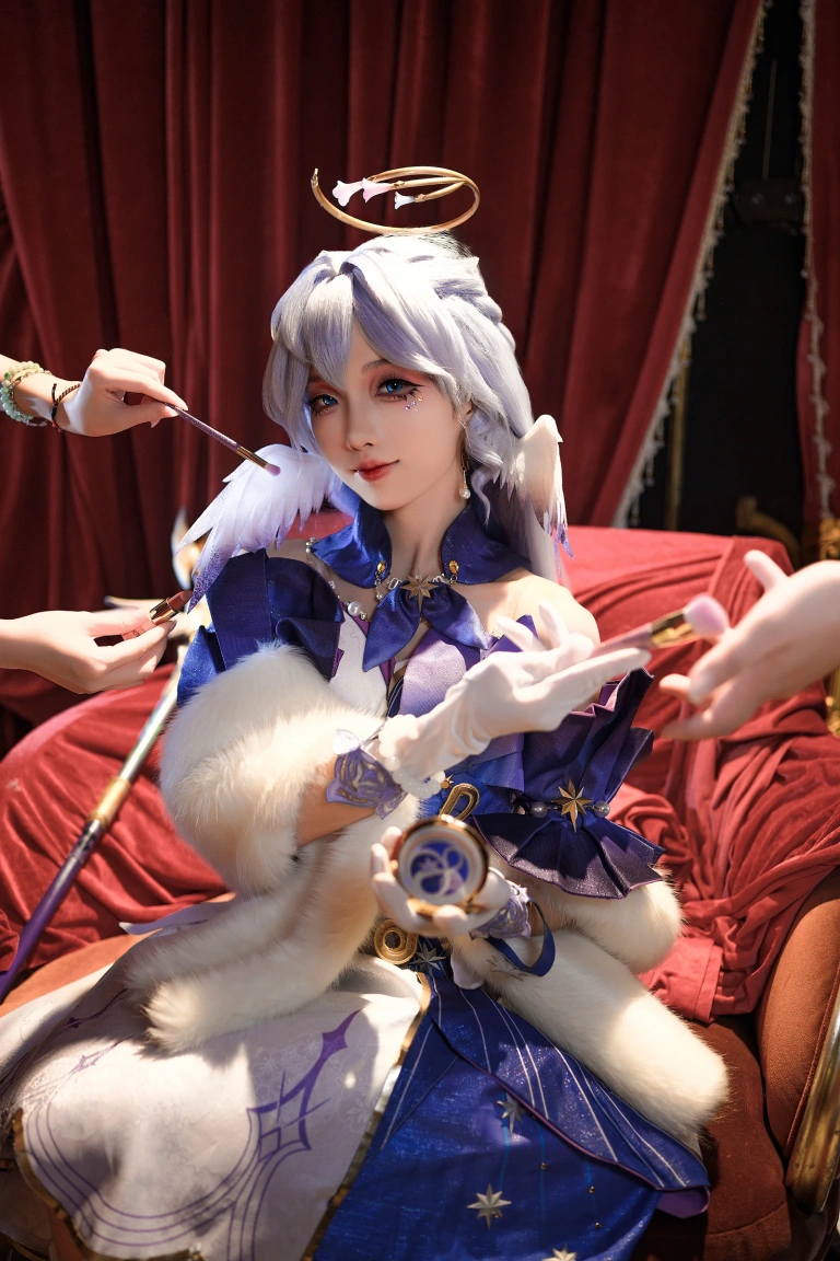 狐玖玖《知更鸟》主题写真：61张全套美图
