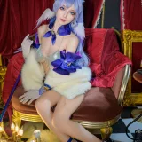 狐玖玖《知更鸟》主题写真：61张全套美图