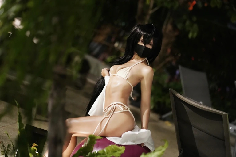 三水子《大凤泳装》主题写真：75张全套美图