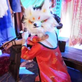 阿包也是兔娘《白蛇起源 宝青坊主》主题写真：9张全套美图