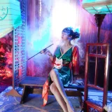 阿包也是兔娘《白蛇起源 宝青坊主》主题写真：9张全套美图