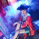 阿包也是兔娘《白蛇起源 宝青坊主》主题写真：9张全套美图