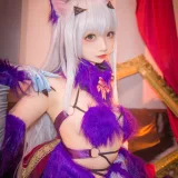 小野寺地瓜《危险野兽》主题写真：9张全套美图