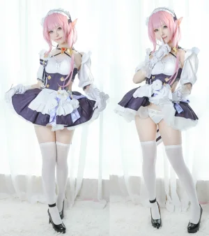 朝霧愛《Elysia 爱莉希雅》主题写真：33张全套美图