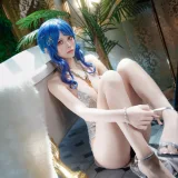九柒喵《圣路易斯Luxury Handle》主题写真：10张全套美图