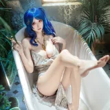 九柒喵《圣路易斯Luxury Handle》主题写真：10张全套美图