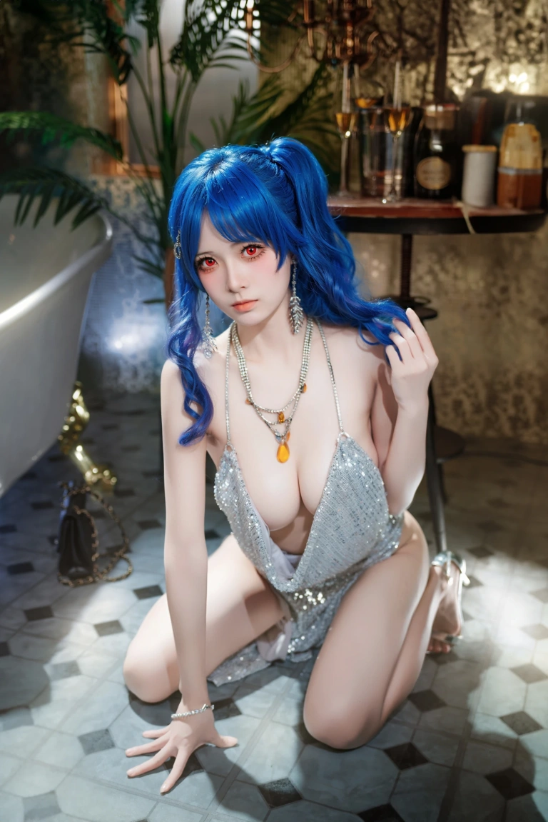 九柒喵《圣路易斯Luxury Handle》主题写真：10张全套美图