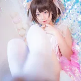 蜜汁猫裘《粉色私房》主题写真：14张全套美图
