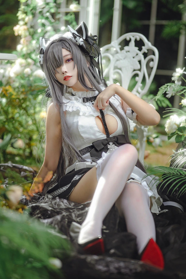 宮本桜《奥古斯特 女仆装》主题写真：20张全套美图