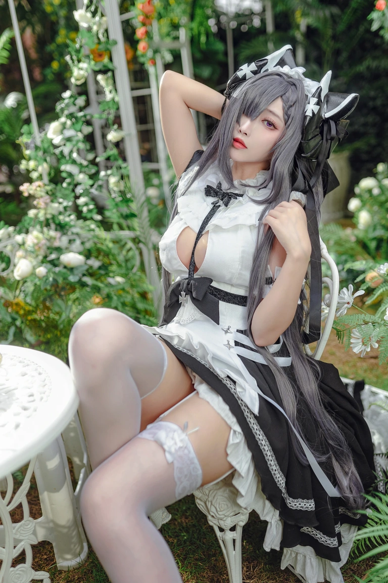 宮本桜《奥古斯特 女仆装》主题写真：20张全套美图