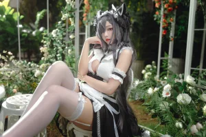 宮本桜《奥古斯特 女仆装》主题写真：20张全套美图