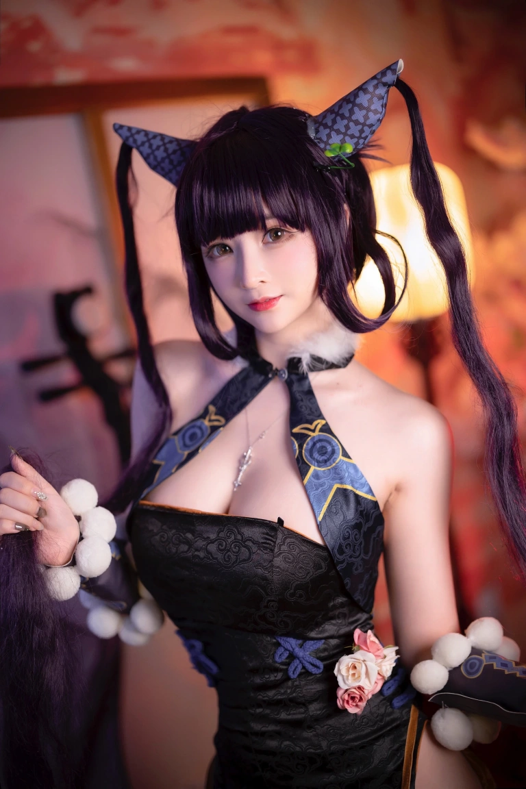 叉子宝宝《杨玉环》主题写真：22张全套美图