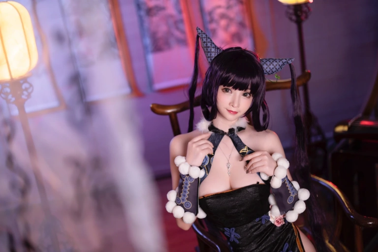 叉子宝宝《杨玉环》主题写真：22张全套美图