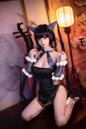 叉子宝宝《杨玉环》主题写真：22张全套美图