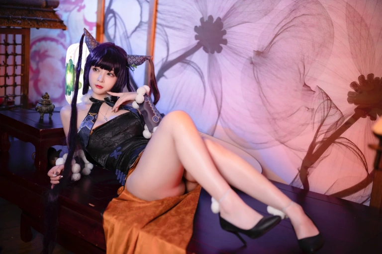 叉子宝宝《杨玉环》主题写真：22张全套美图