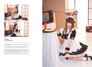 面饼仙儿《阿米驴女仆》主题写真：23张全套美图