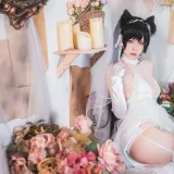 可可老师《爱宕白花誓言》主题写真：25张全套美图