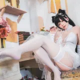 可可老师《爱宕白花誓言》主题写真：25张全套美图