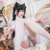 可可老师《爱宕白花誓言》主题写真：25张全套美图