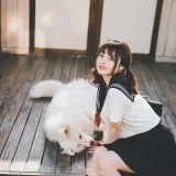 河豚抚子《那年喜欢的女孩 _ 其二》主题写真：25张全套美图