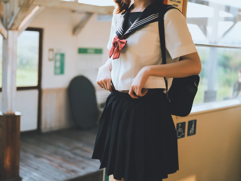河豚抚子《那年喜欢的女孩 _ 其二》主题写真：25张全套美图