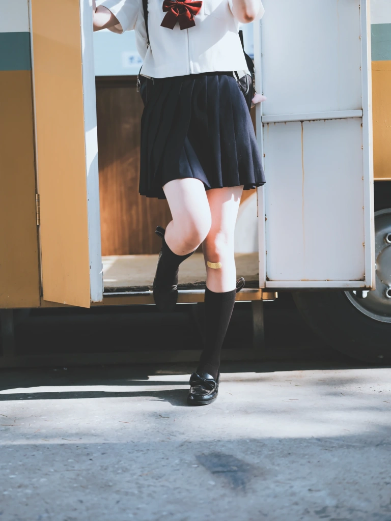 河豚抚子《那年喜欢的女孩 _ 其二》主题写真：25张全套美图