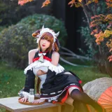 瓦斯塔亚小龙虾《樫野女仆》主题写真：26张全套美图