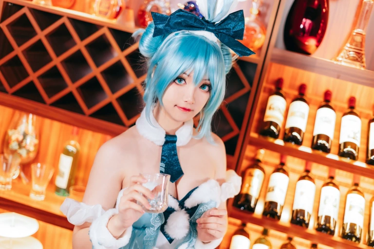 许枳《可爱的兔女郎》主题写真：26张全套美图