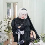 白烨《黑白2B》主题写真：131张全套美图
