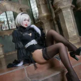 白烨《黑白2B》主题写真：131张全套美图