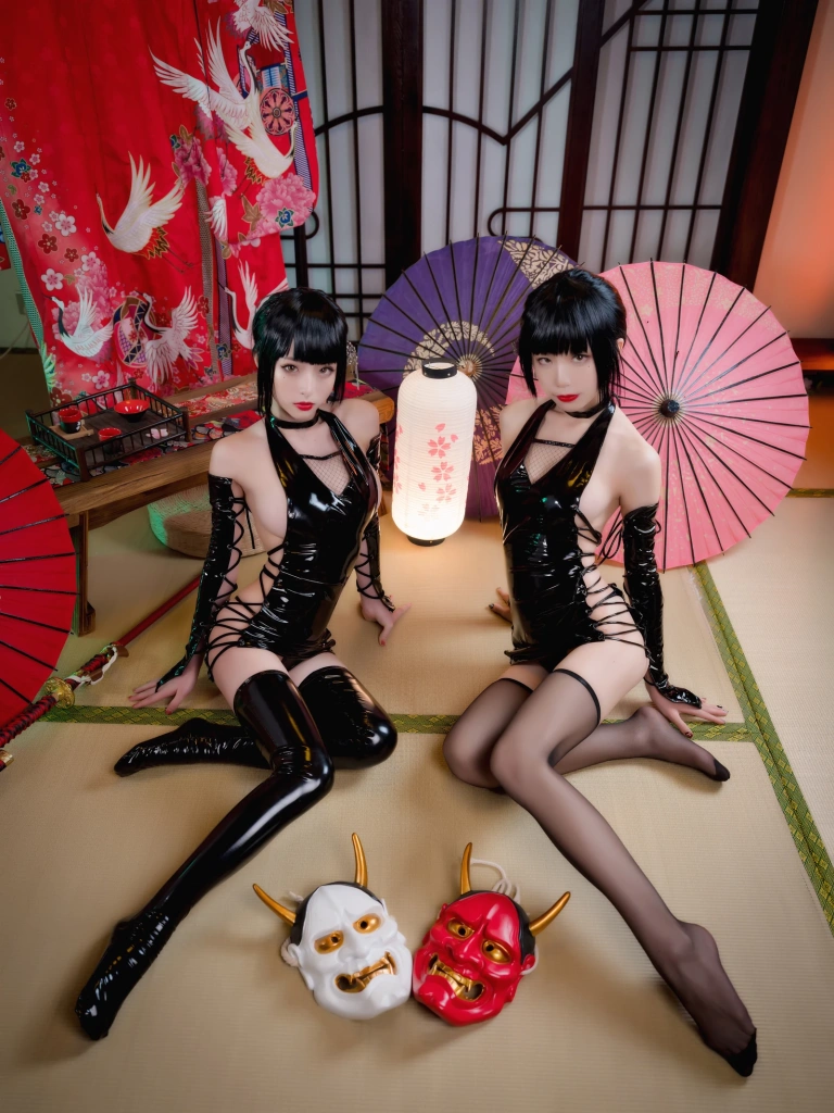 清水由乃《忍者双人（清水&水淼）》主题写真：40张全套美图，含1个视频