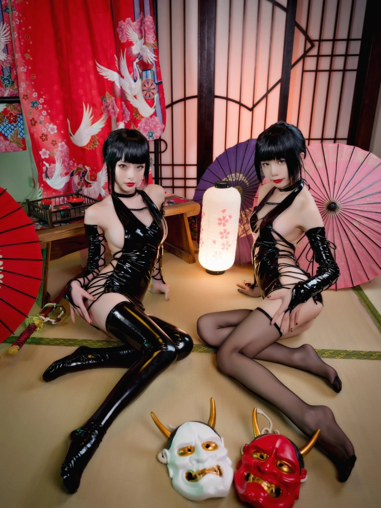 清水由乃《忍者双人（清水&水淼）》主题写真：40张全套美图，含1个视频
