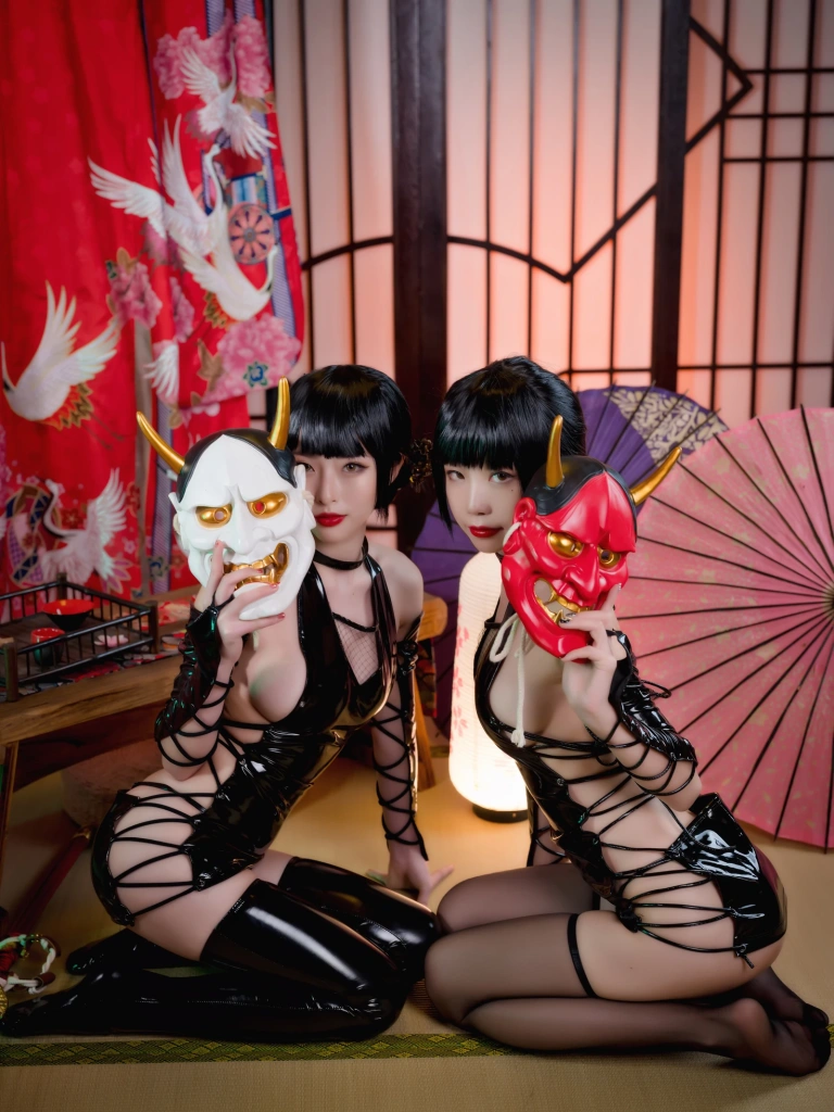 清水由乃《忍者双人（清水&水淼）》主题写真：40张全套美图，含1个视频