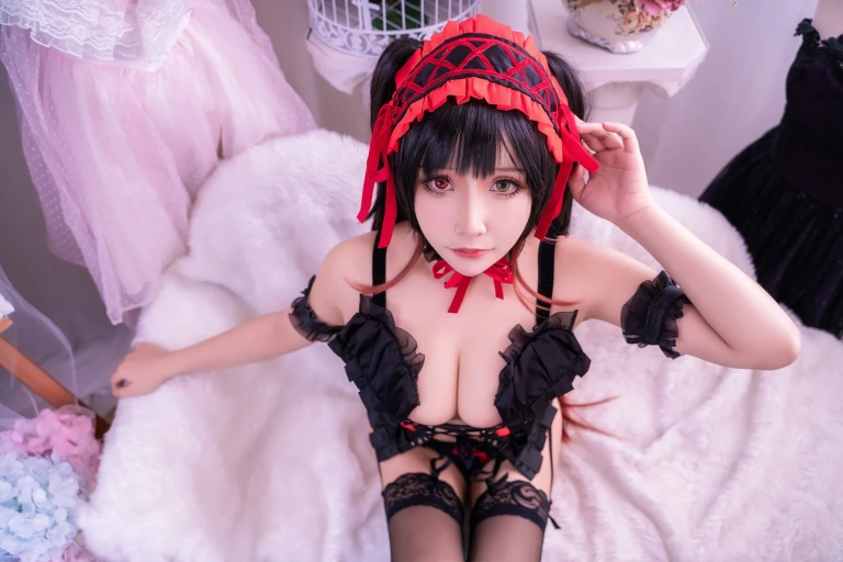 抱走莫子《狂三》主题写真：38张全套美图